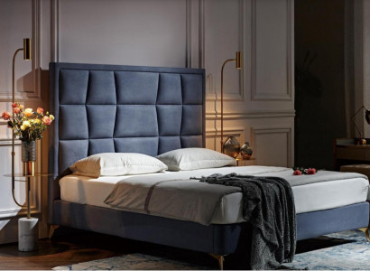 Complete's Bedroom Set Bed 2x Bedside table 3 pcs. Sets Beds Designer Luxury
